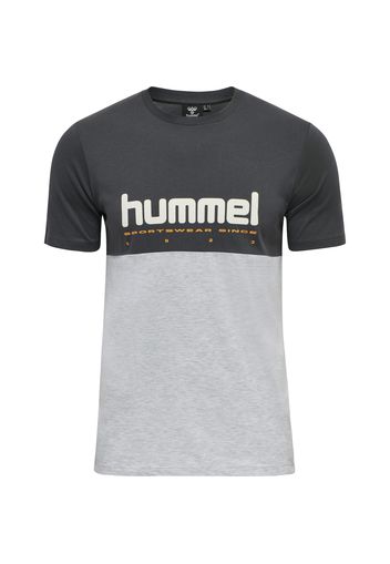 Hummel Maglia funzionale 'Manfred'  antracite / grigio sfumato / arancione / bianco