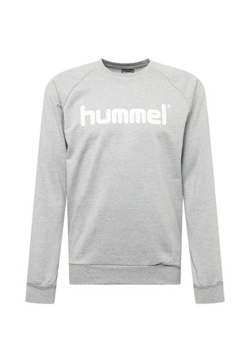 Hummel Felpa sportiva  grigio sfumato / bianco