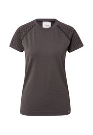 Hummel Maglia funzionale  grigio scuro / nero