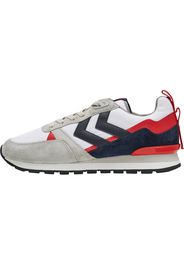 Hummel Sneaker bassa 'Thor'  bianco / navy / grigio fumo / rosso fuoco