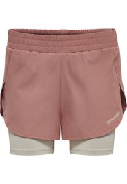 Hummel Sportshorts  rosa antico / avorio