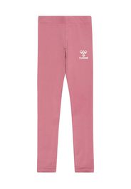 Hummel Leggings  rosa / bianco