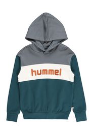 Hummel Felpa  petrolio / beige / marrone / grigio basalto