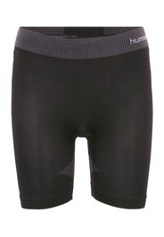 Hummel Pantaloni sportivi  grigio / nero