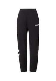 Hummel Pantaloni sportivi  nero / bianco