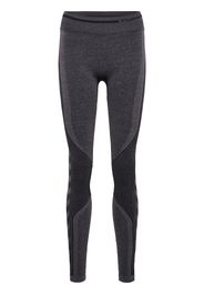 Hummel Pantaloni sportivi  grigio scuro / nero