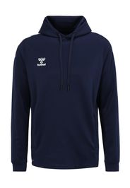 Hummel Felpa sportiva  blu notte / bianco