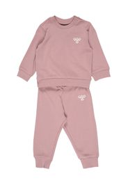 Hummel Tuta da jogging 'Santo'  rosa antico / bianco