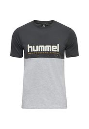 Hummel Maglia funzionale 'Manfred'  antracite / grigio sfumato / arancione / bianco