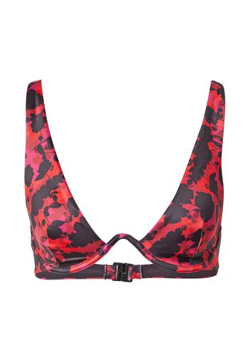 Hunkemöller Top per bikini  rosso chiaro / mirtillo / nero / rosso vino