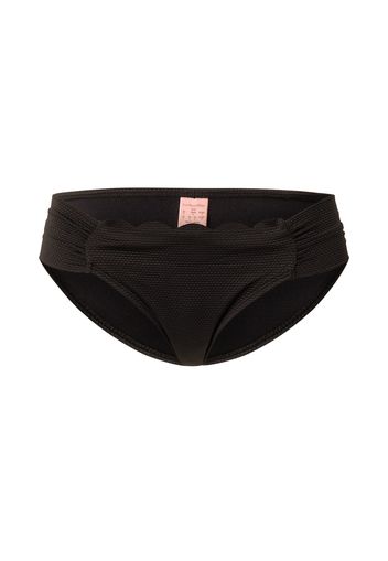 Hunkemöller Pantaloncini per bikini 'Scallop'  nero