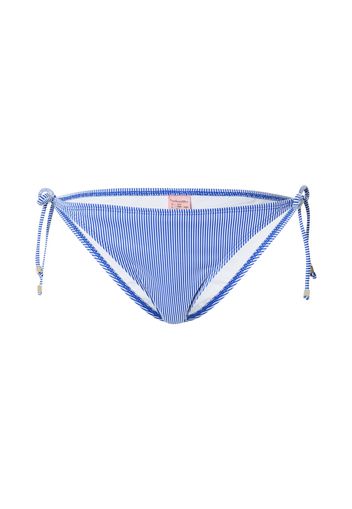 Hunkemöller Pantaloncini per bikini 'Fiji'  blu reale / bianco