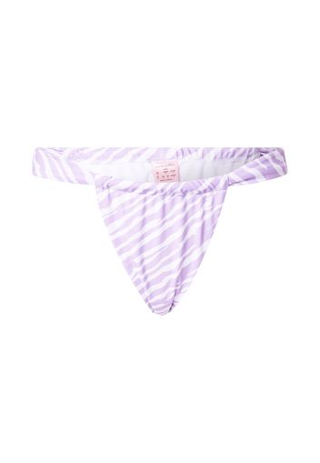 Hunkemöller Pantaloncini per bikini  sambuco / bianco