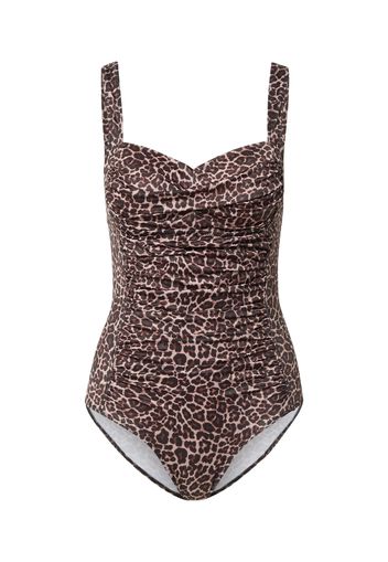 Hunkemöller Costume intero  marrone / marrone chiaro