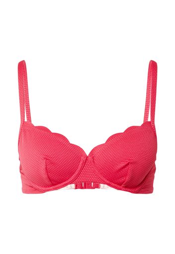 Hunkemöller Top per bikini 'Scallop'  rosso