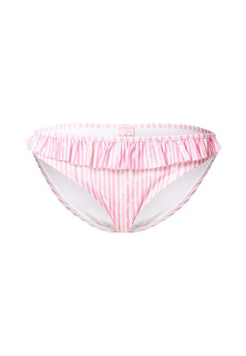 Hunkemöller Pantaloncini per bikini 'Julia'  rosa / bianco