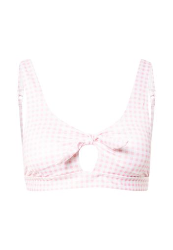 Hunkemöller Top per bikini  rosa / bianco