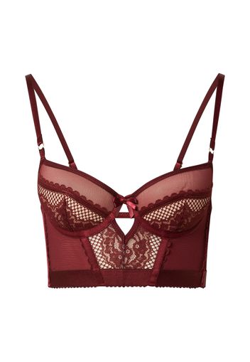 Hunkemöller Reggiseno 'Malika'  rosso vino