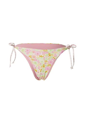 Hunkemöller Pantaloncini per bikini 'Сheeky'  bianco / lilla / verde chiaro / albicocca