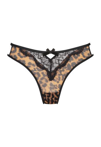 Hunkemöller String 'Evie'  nero / cognac