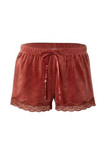 Hunkemöller Pantaloncini da pigiama  ruggine