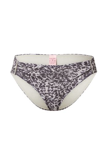 Hunkemöller Pantaloncini per bikini 'Argentina Rio'  grigio / verde pastello / nero