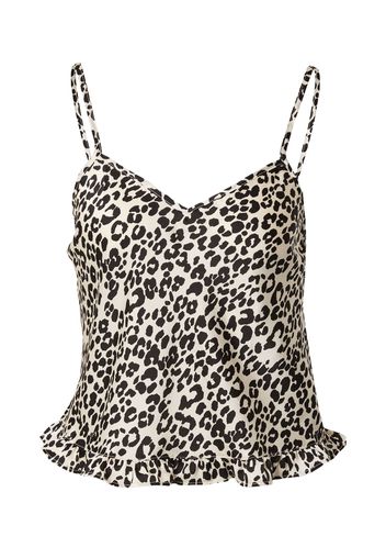 Hunkemöller Camicia da notte  nero / bianco