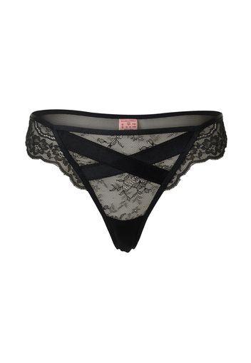 Hunkemöller String  nero