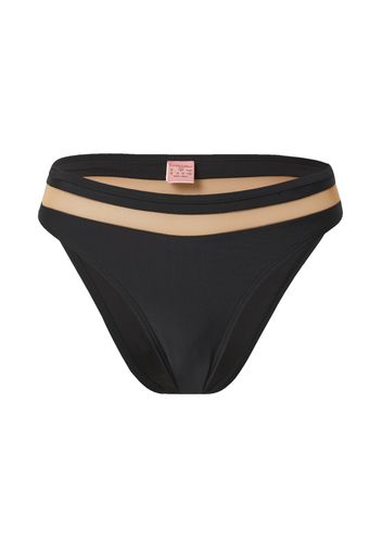 Hunkemöller Pantaloncini per bikini 'Belize'  cipria / nero