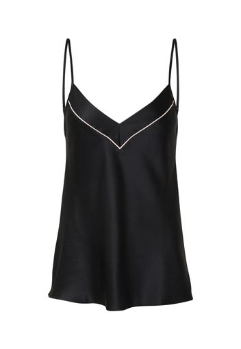 Hunkemöller Camicia da notte 'Cami'  nero / bianco