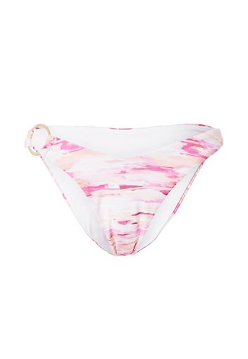 Hunkemöller Pantaloncini per bikini 'Amalfi'  rosa / rosa / bianco