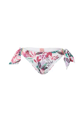 Hunkemöller Pantaloncini per bikini 'Cuba'  grigio / verde scuro / rosa / bianco