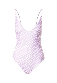 Hunkemöller Costume intero  malva / bianco