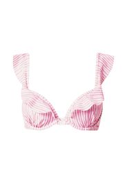 Hunkemöller Top per bikini 'Julia'  rosa chiaro / bianco