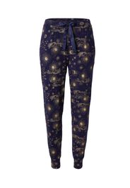 Hunkemöller Pantaloncini da pigiama 'Moonlight Lovers'  blu notte / oro