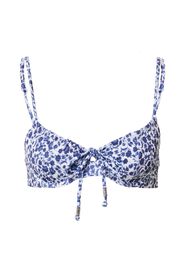 Hunkemöller Top per bikini 'Morocco'  navy / bianco