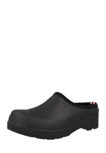 HUNTER Clogs  nero