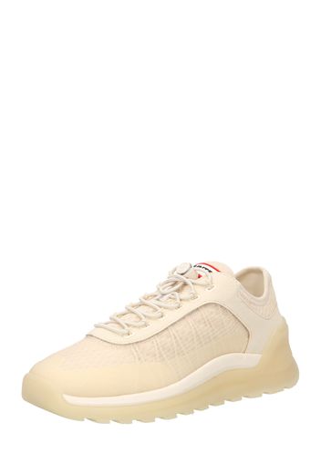 HUNTER Sneaker bassa  sabbia / bianco