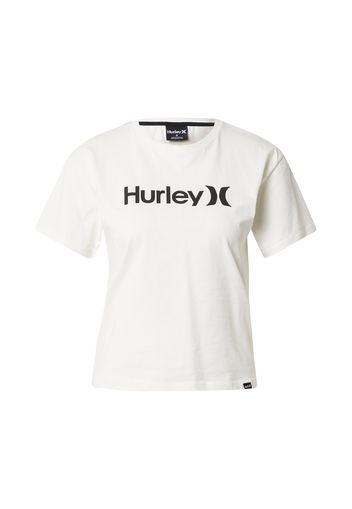 Hurley Maglia funzionale  crema / nero