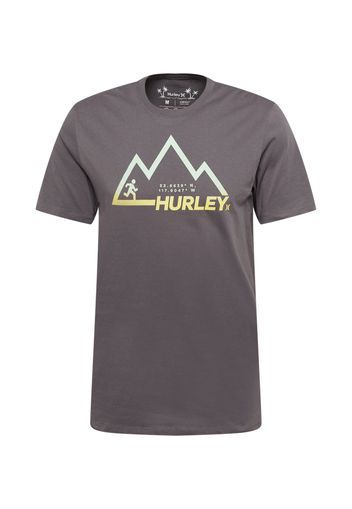 Hurley Maglia funzionale 'EXPLORE MOUNTAIN'  grigio scuro / menta / canna