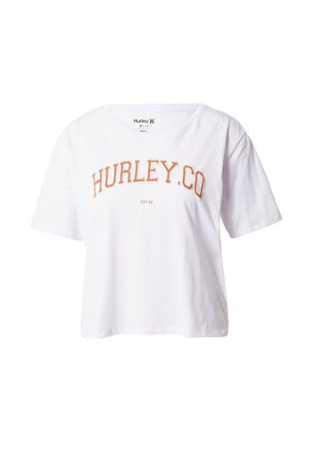 Hurley Maglietta  beige chiaro / ruggine / bianco