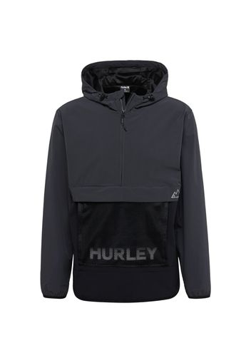 Hurley Giacca per l'allenamento  grigio / nero / bianco