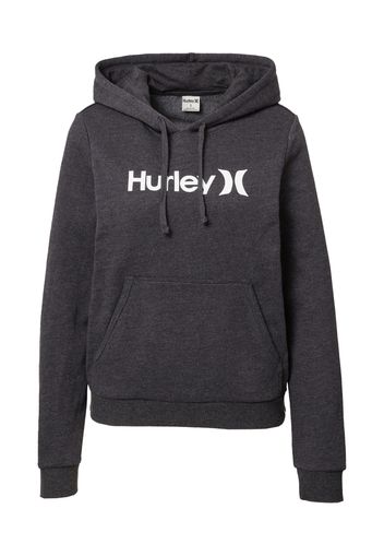 Hurley Felpa sportiva  nero / bianco
