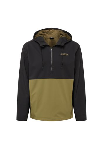 Hurley Giacca sportiva  oliva / nero