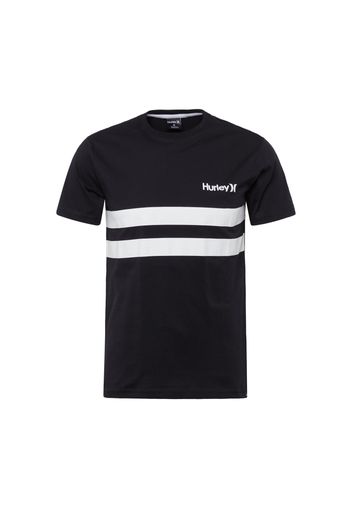 Hurley Maglia funzionale 'OCEANCARE'  nero / bianco