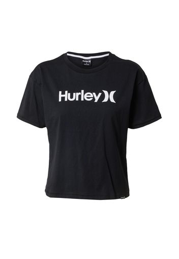 Hurley Maglia funzionale  nero / bianco