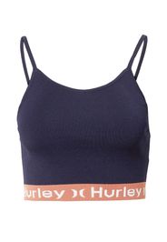 Hurley Top sportivo  blu scuro / arancione / bianco