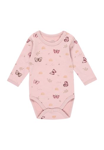 Hust & Claire Tutina / body per bambino 'Baloo'  beige scuro / curry / bacca / rosa