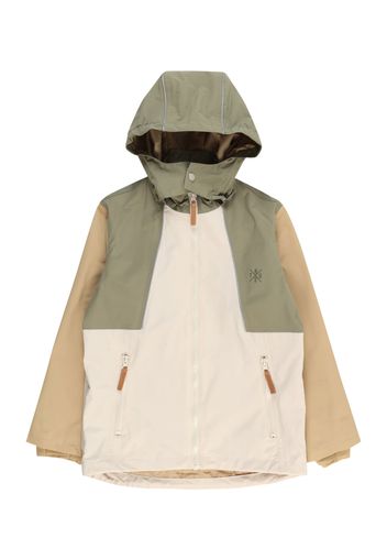 Hust & Claire Giacca di mezza stagione 'Offe'  crema / beige chiaro / verde scuro