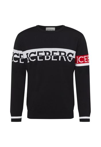 ICEBERG Pullover  rosso / nero / bianco
